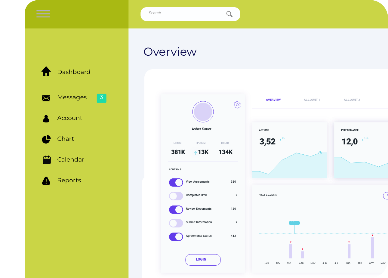 Dashboard UI